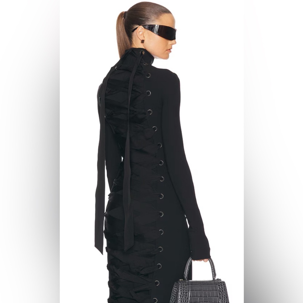 BALENCIAGA Backless Dress Sz 34 (XS) - Picture 6 of 17